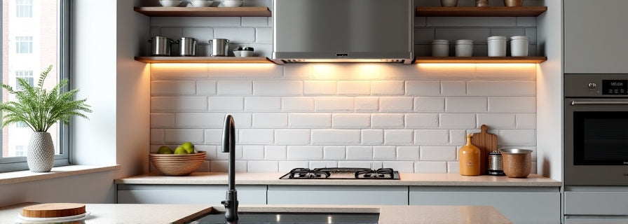 Gray Tiles for Kitchen