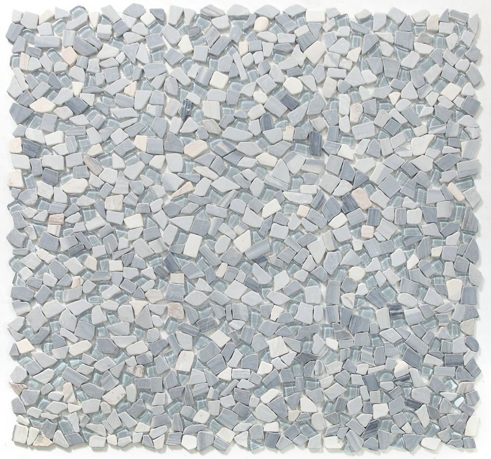Pebble Blue Mosaic Tile