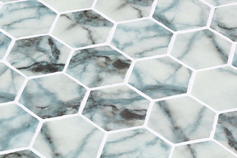 Vanguard Hex XL Azul Mosaic Tile