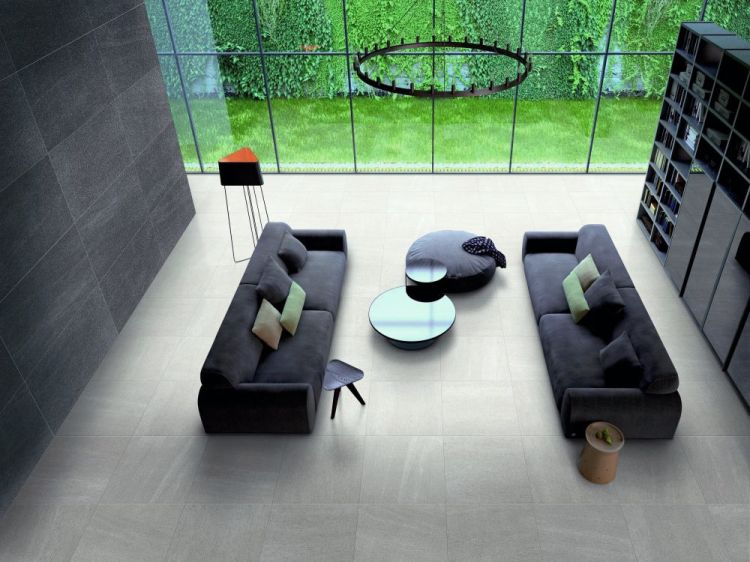 Basalt White Chiseled Tile Grip R11 12 x 24