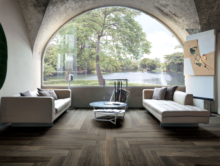 Planches Choco Tile Matte 8 x 48