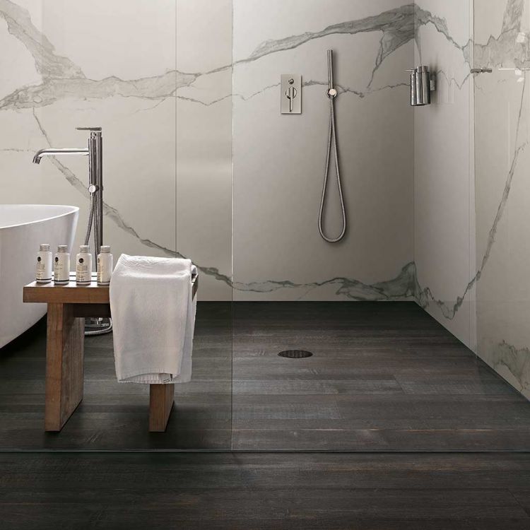 Charcoal Black Finish Plank