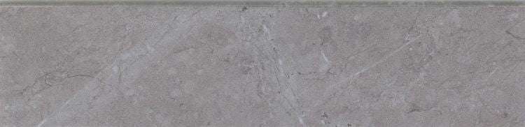 Lava Natural Grey Matte Bullnose - China 3 x 12