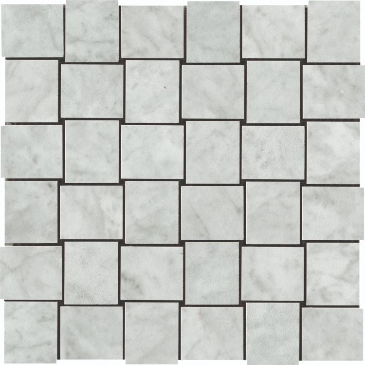 Basketweave Mosaic porcelain Tiles.