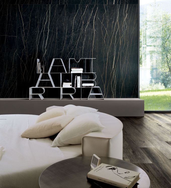 Prexious Thunder Night Tile Glossy 24 x 48