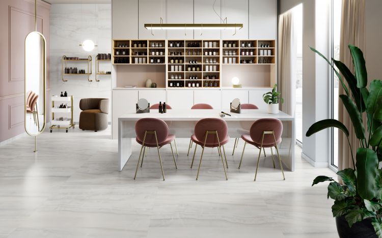 Akoya Silver Tile Matte 24 x 48