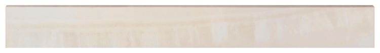 Akoya Ivory Bullnose Molding Polished 3 x 24