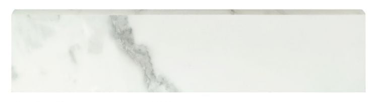 Classici Statuario Glossy Bullnose 3 x 12