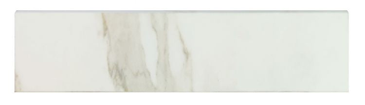 Classici Calacatta Gold Bullnose Molding Matte 3 x 12
