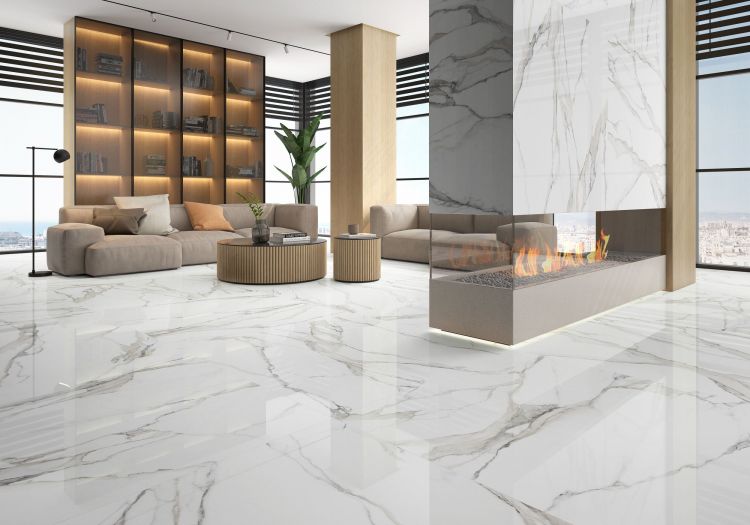 Calacatta Fantasy Topo Polished 48 x 48
