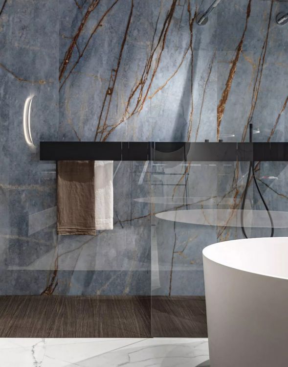 Blue Feature Tile