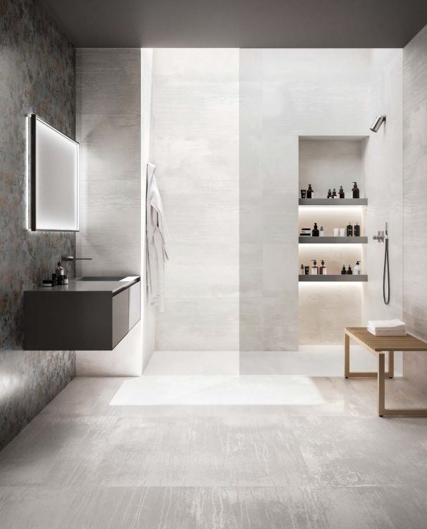 Dripart Titanium Tile Matte 24 x 48