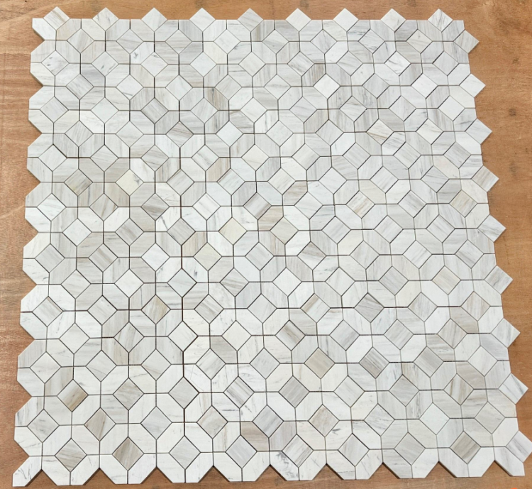Eclipse Wooden White Honed 13 x 13