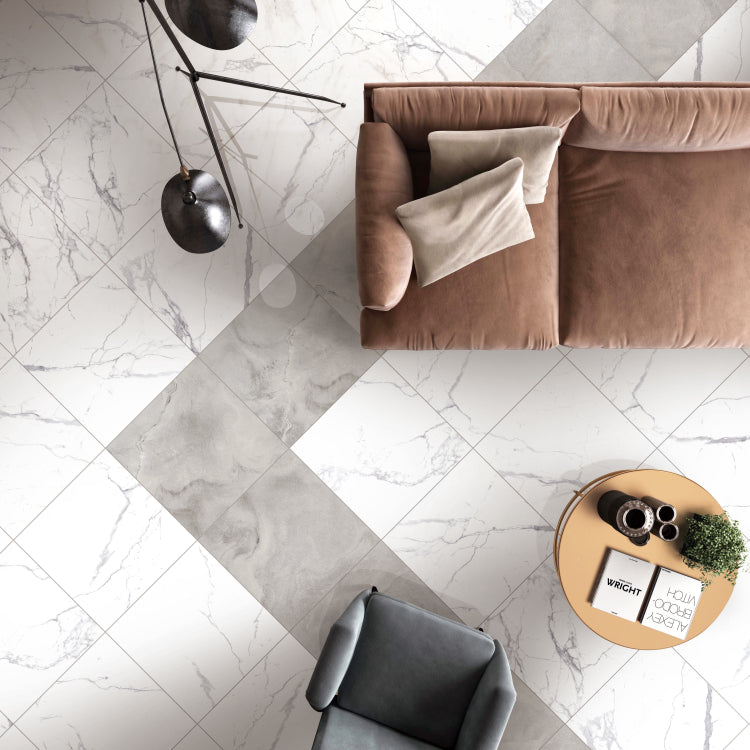 Malaysia Carrara Pre Polished 24 x 24