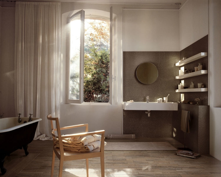 Selection Oak Amber Tile Matte 8 x 48