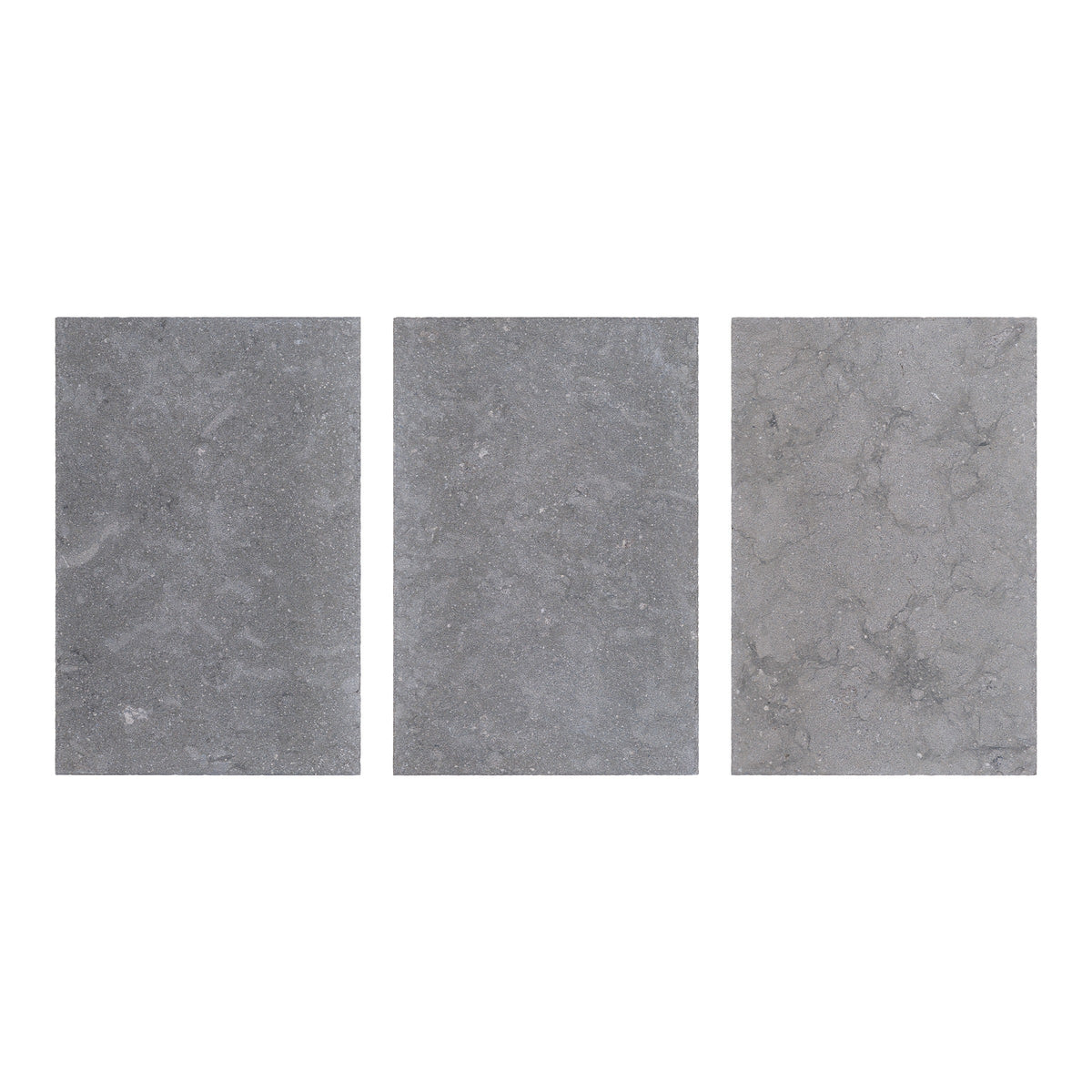 Antigo Lagos Blue Blend Limestone Tile, 16 x 24, Distressed