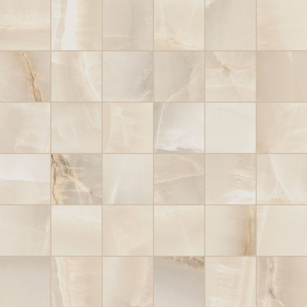 Matte Porcelain Mesh Mosaic Tiles.