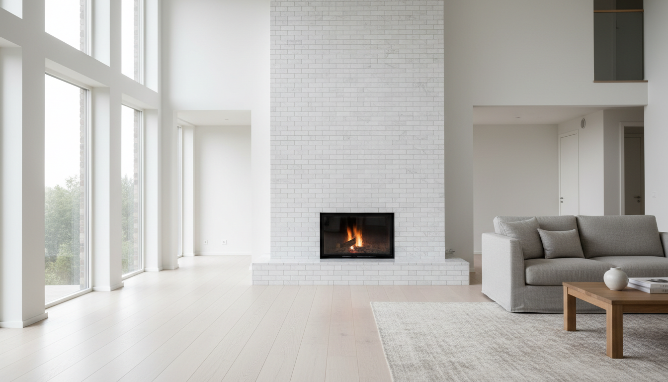 Bianco Dolomite Marble Brick 2"x4" Mosaic