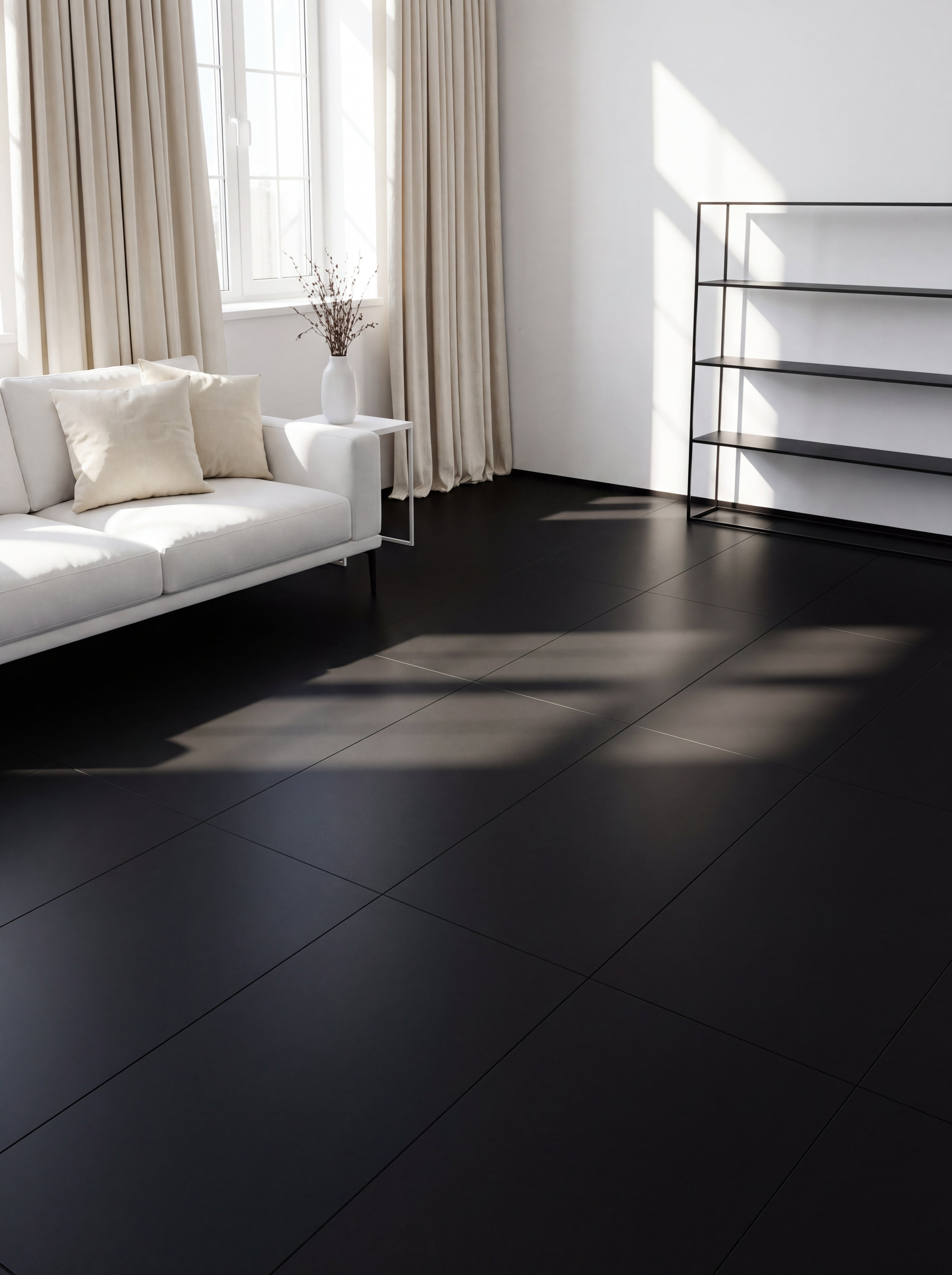 Black Basalt Honed 12 X 24
