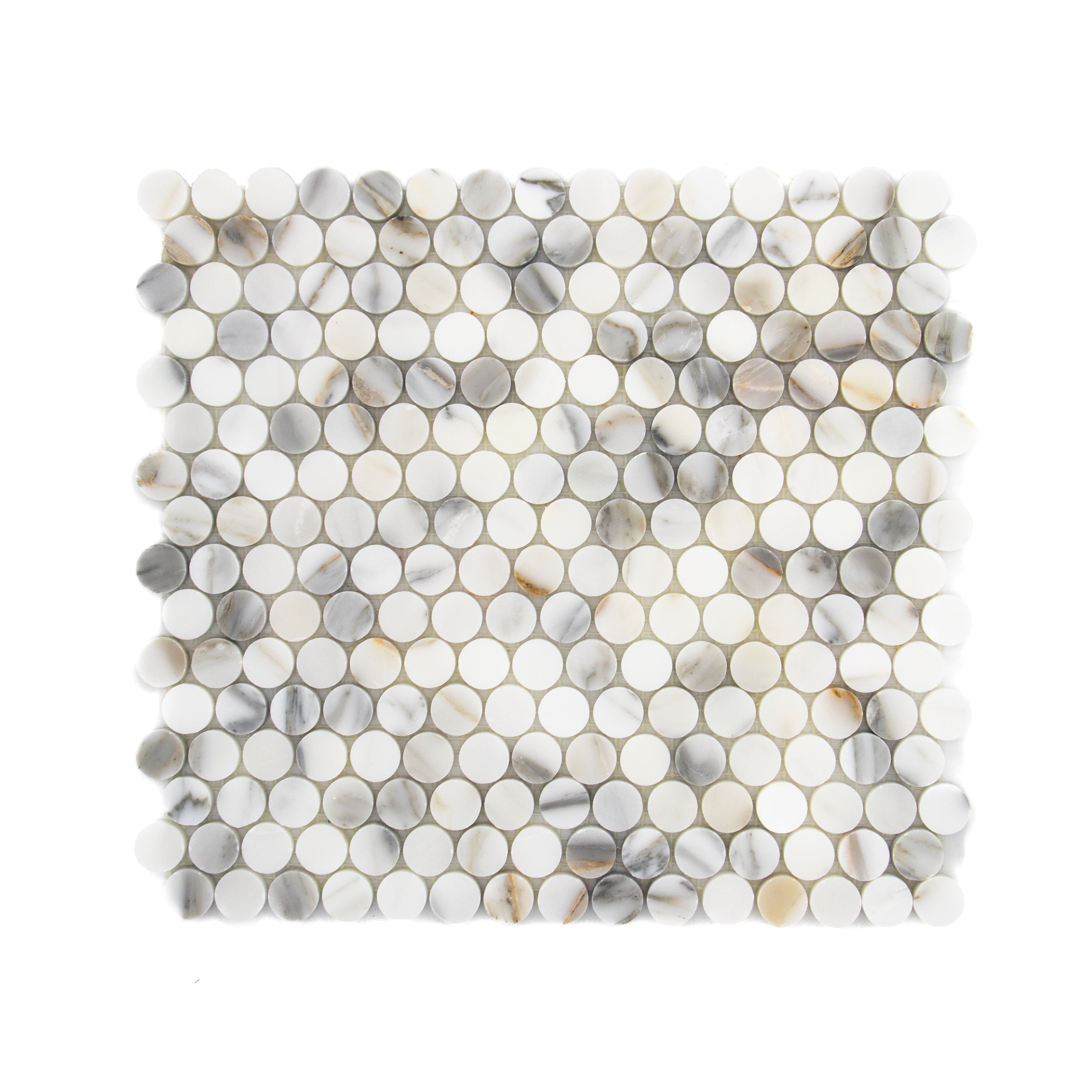 Calacatta Gold Marble Mosaic Tile
