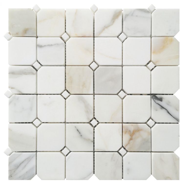 Calacatta Gold Diamond Tile.