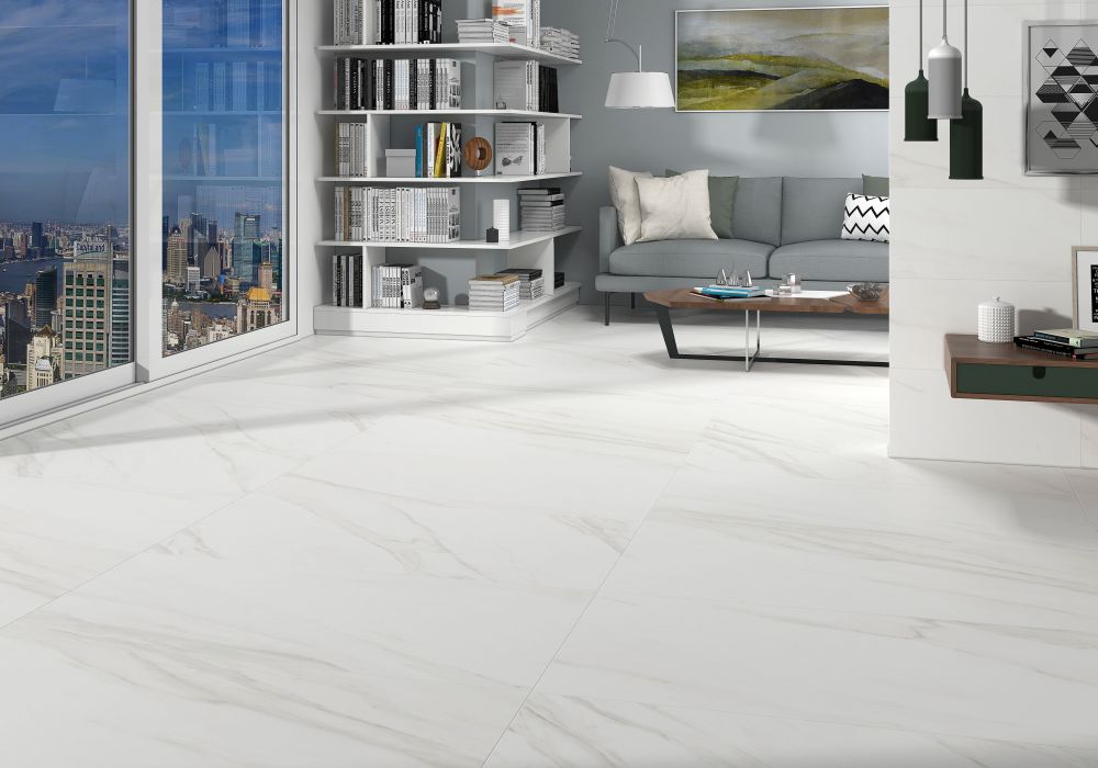 EC Calacatta Gold Polished 48 x 48 - Sold per piece - 15.5 sf/pc