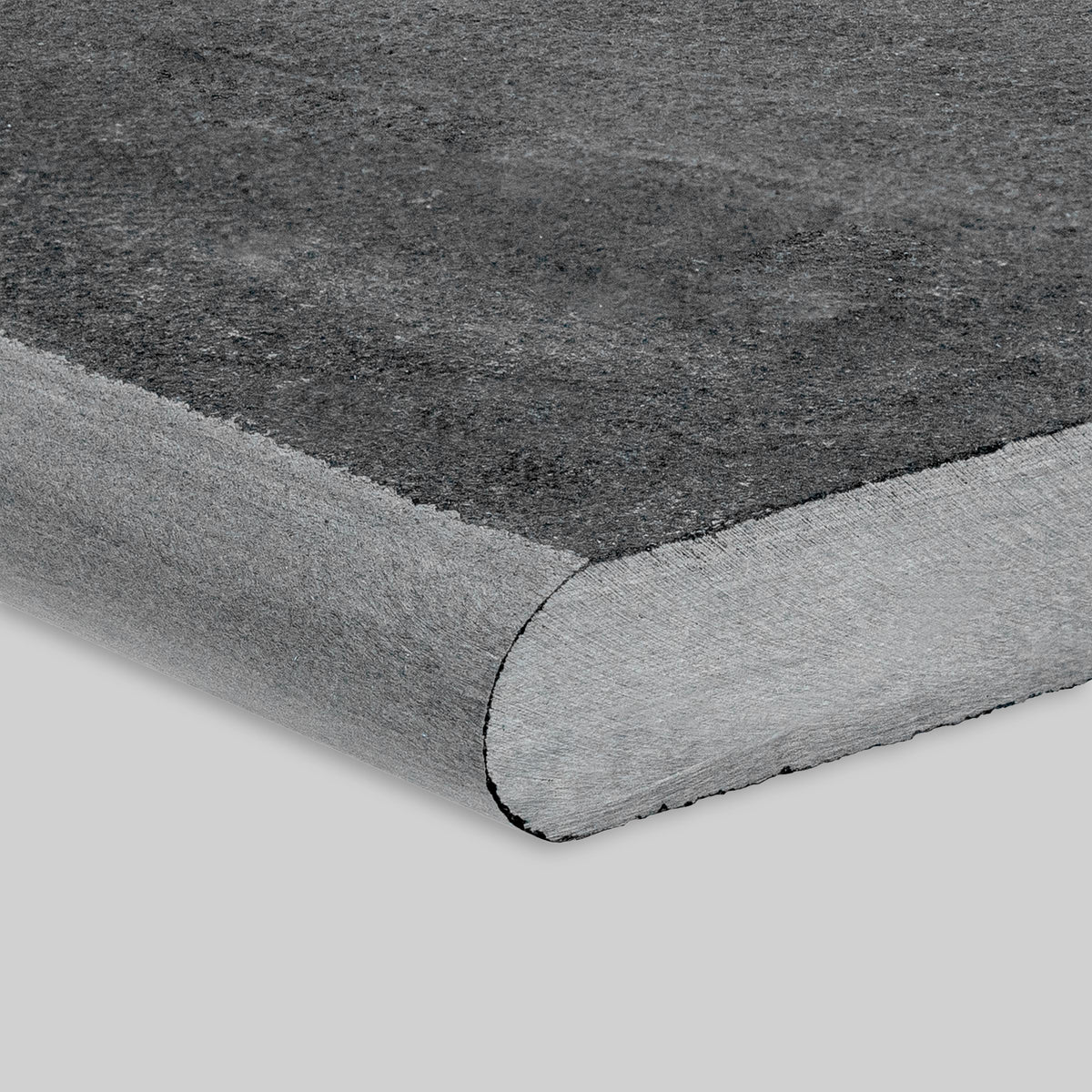 Lime Black Limestone Pool Coping, Bullnose Edge, 12 x 24, 3 cm, Natural