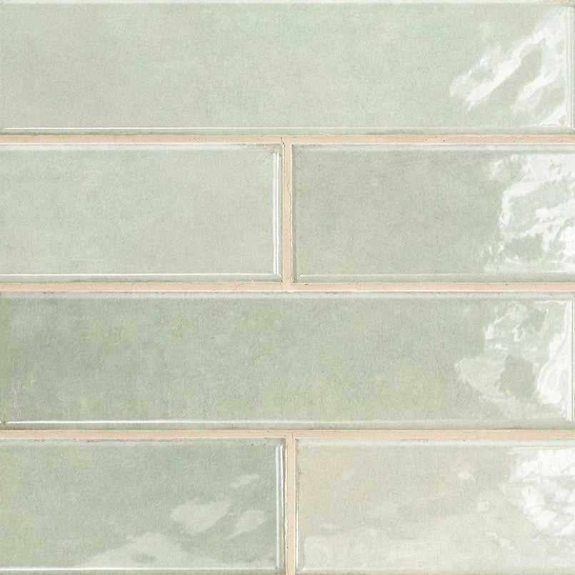 Renzo Jade 3x12 Ceramic Tile for Modern Bathroom Backsplashes
