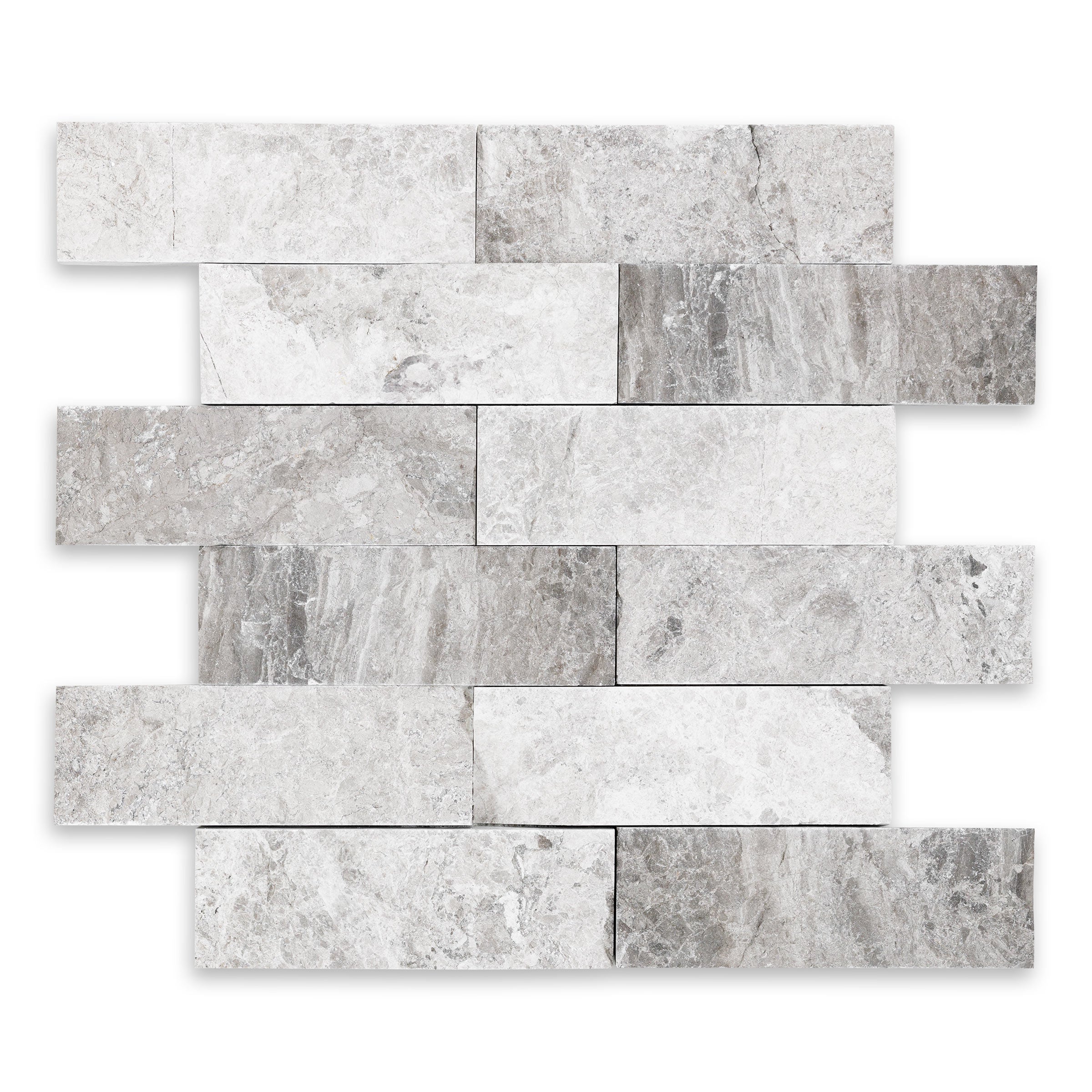 Tundra Grey - Brick 2"x6"