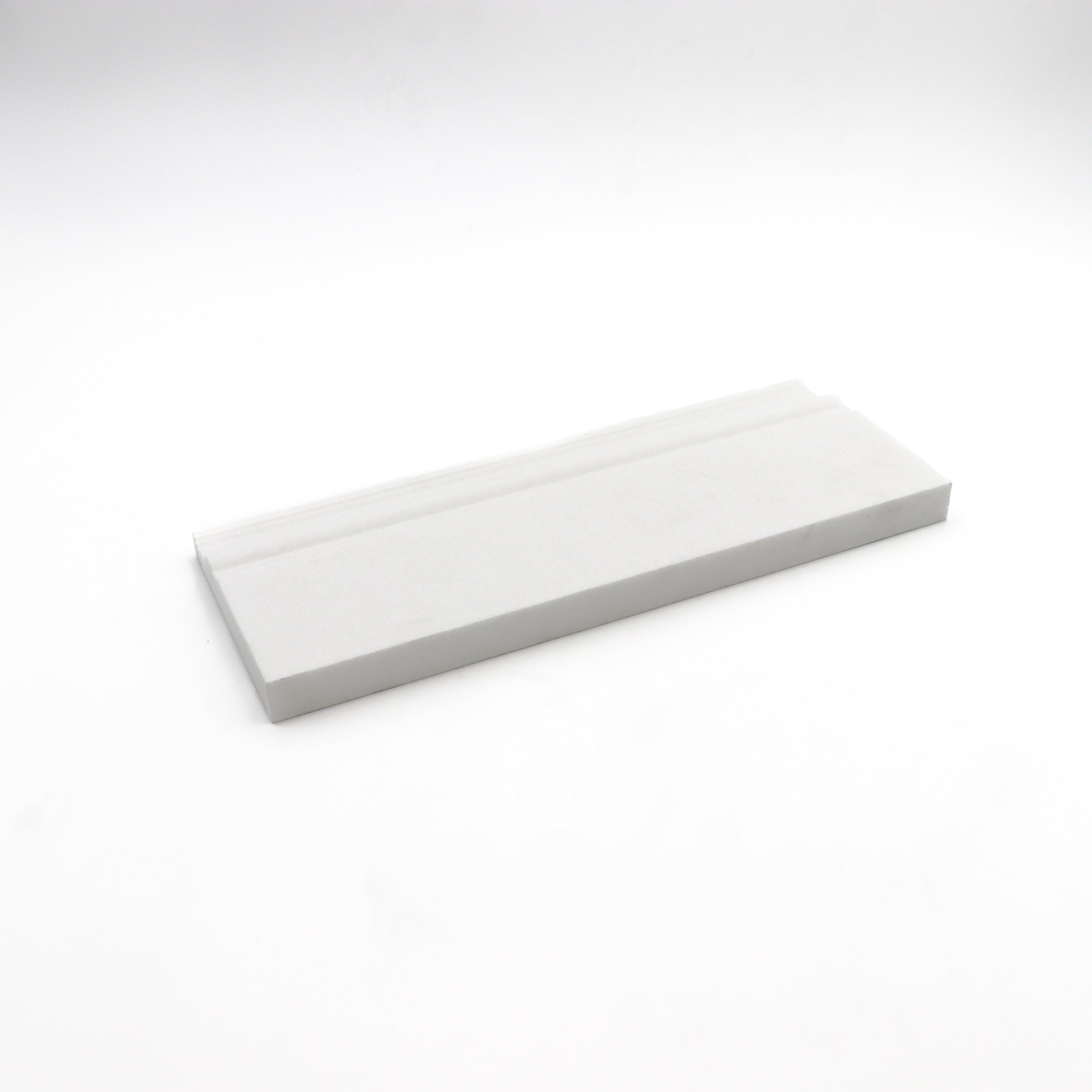 Thassos White Marble Baseboard Molding