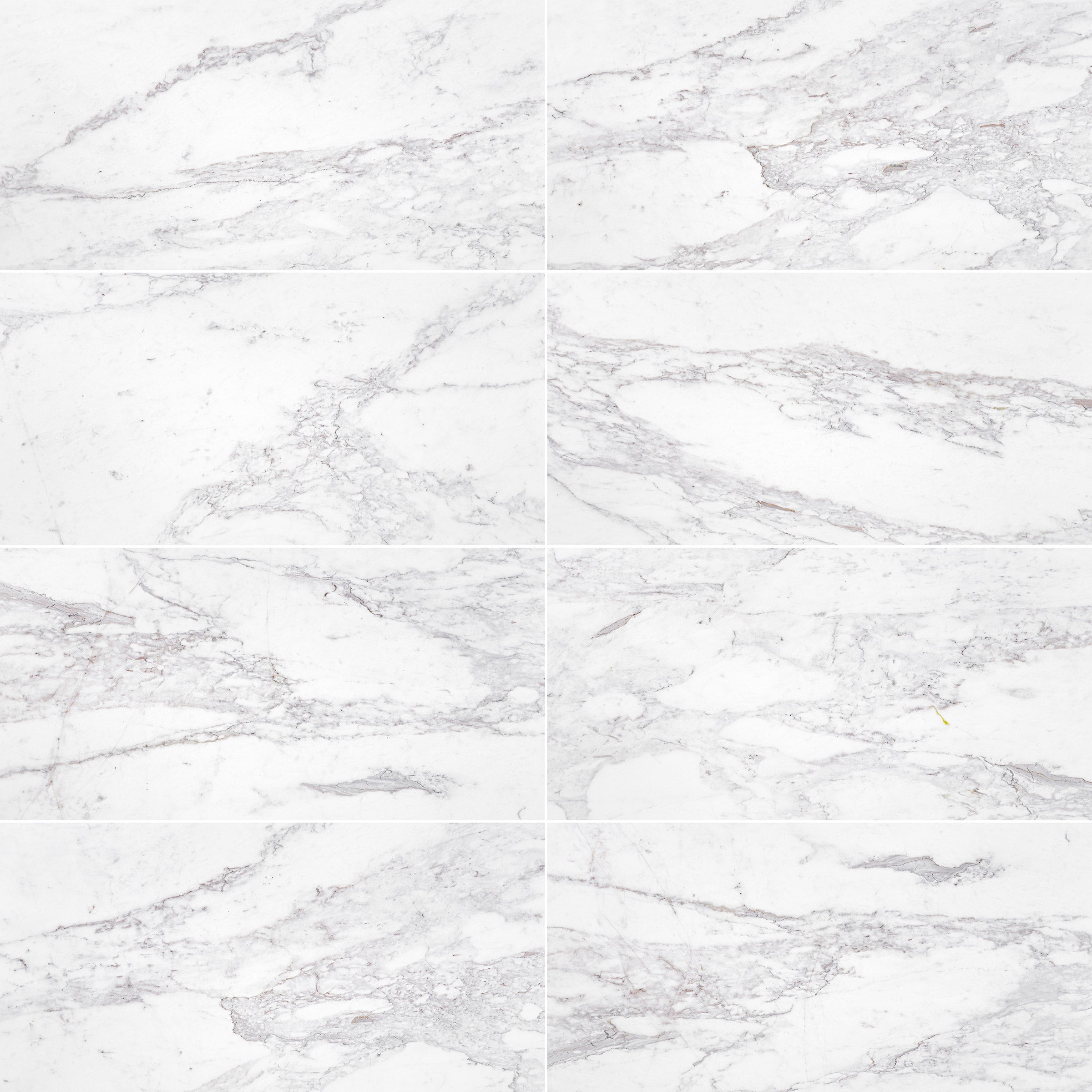Volakas Honed Marble Tile 12x24