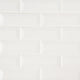 Whisper White 2x6 Beveled Tile