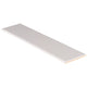 White Glossy 4x12 Bullnose Tile
