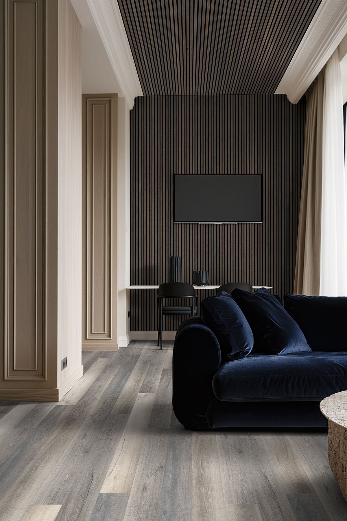 UMBER ACOUSTIC WOOD SLAT PANELS MISC