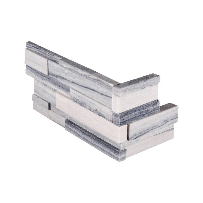 Rockmount Alaska Gray Ledger Panel 6 x 18 Panel 3D Honed