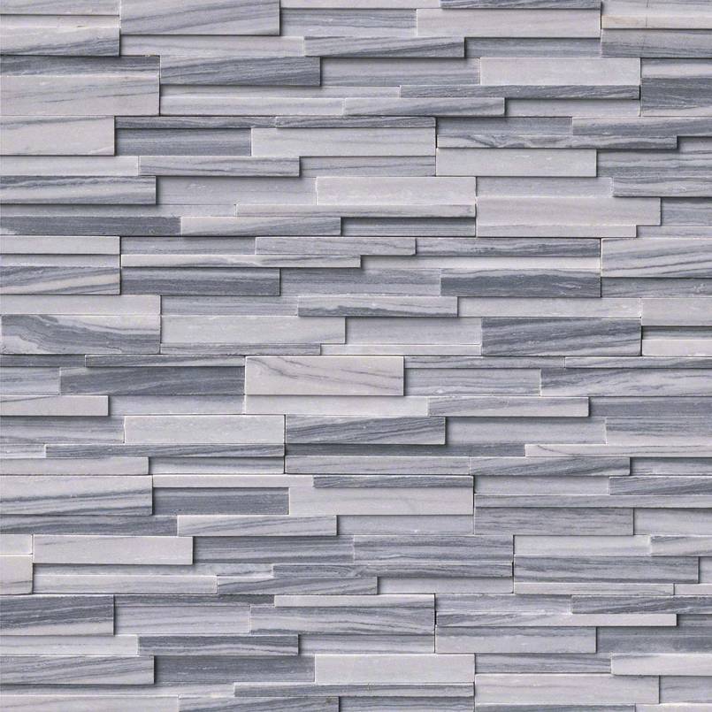 Rockmount Alaska Gray Ledger Panel 6 x 24 Panel 3D Honed