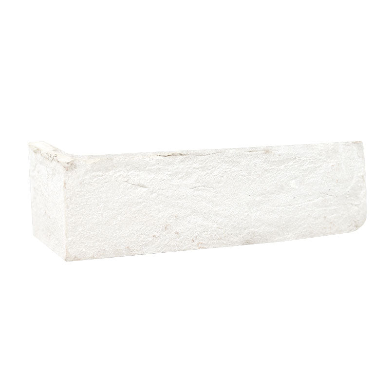 ALPINE WHITE CLAY BRICK HERRINGBONE 2.25X7.5 NATURAL  - 2.25x10.75