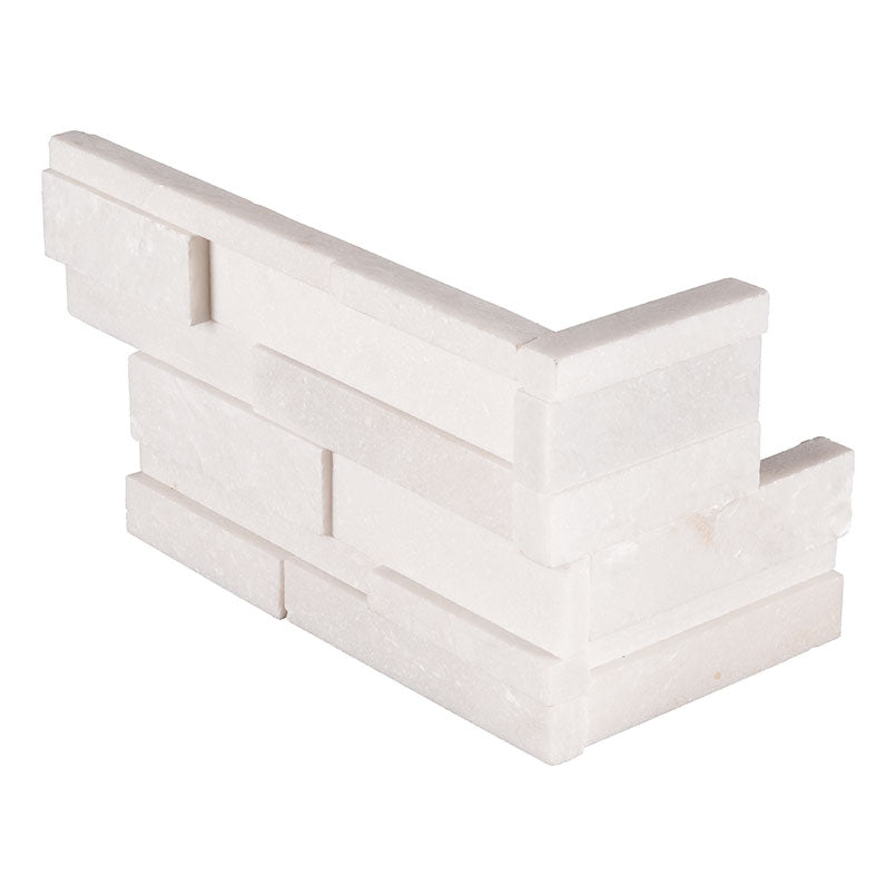 Arctic White 3d Honed Tile 6x12x6