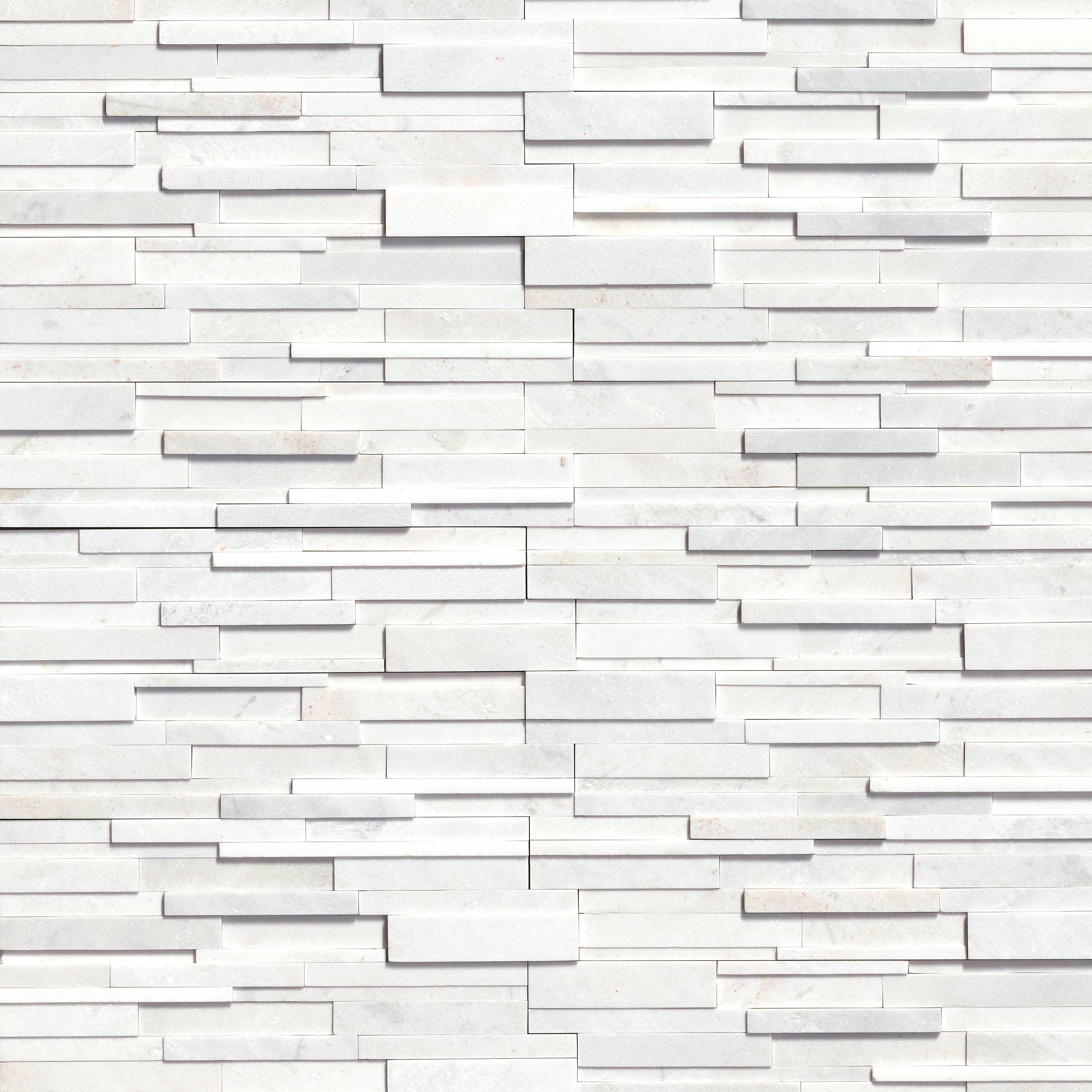 ROCKMOUNT Arctic White Panel 3DHoned6x24