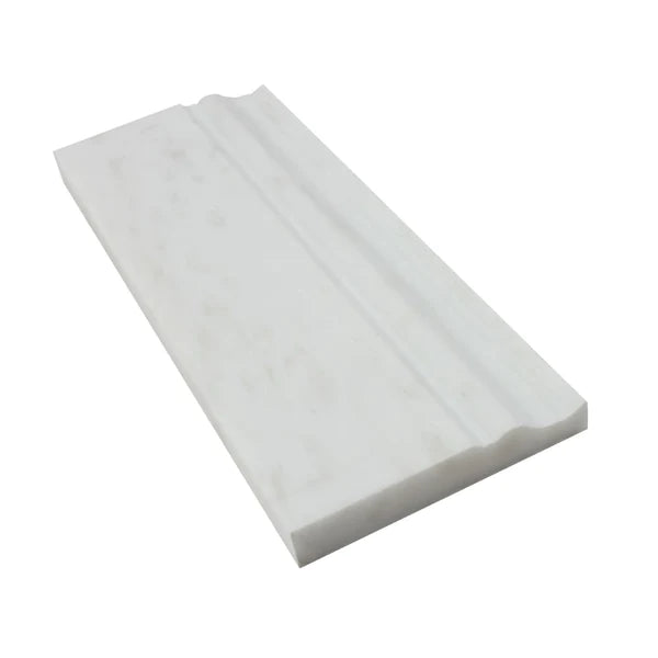 Dolomite Honed Stacked White Tile.