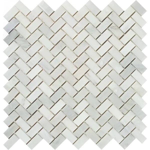 Asian Statuary Marble Mini Mosaic Tile