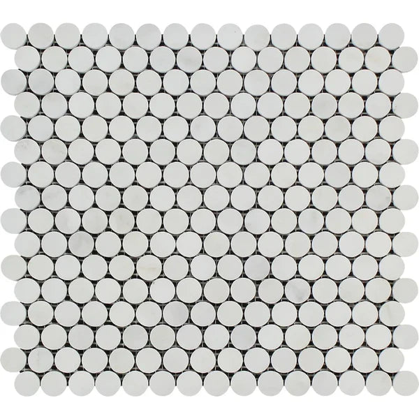 Asian Statuary Marble Mosaic Tile