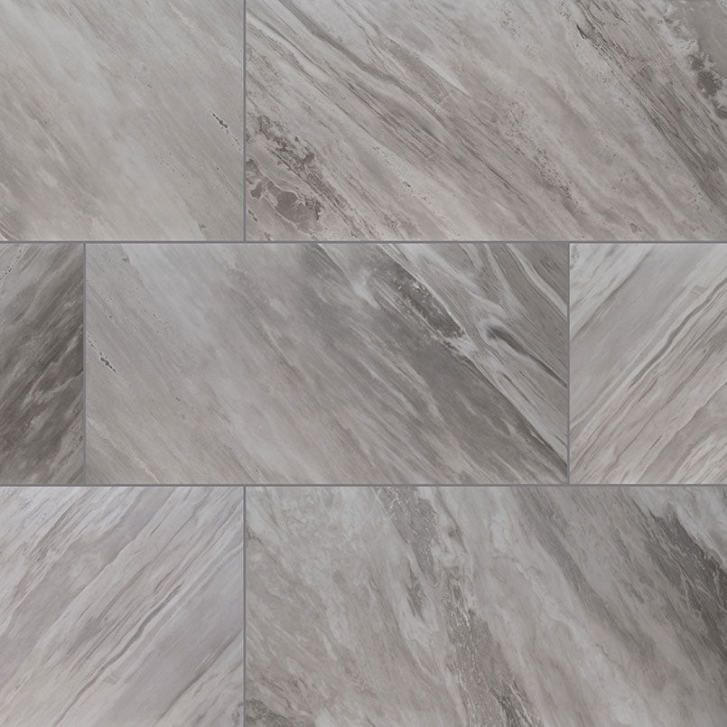 Eden Bardiglio Tile Polished 24 x 48