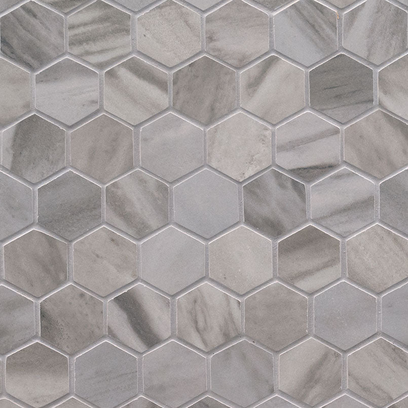 EDEN BARDIGLIO 2X2 HEX MATTE MOSAIC