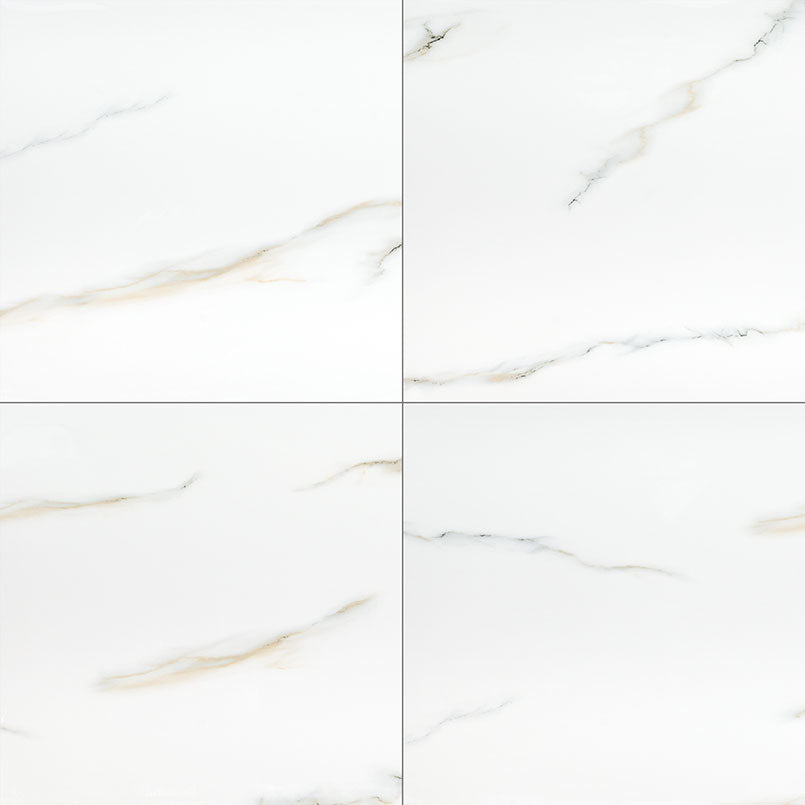 Aria Bianco Tile Polished 24 x 24