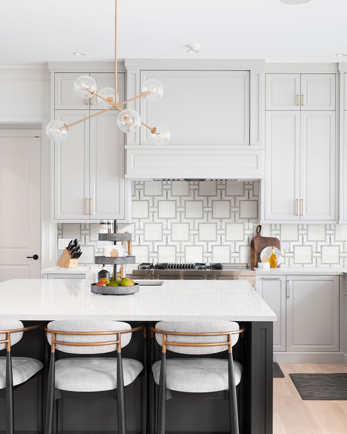 Bianco Dolomite Alana Polished Mosaic - Mosaicenter