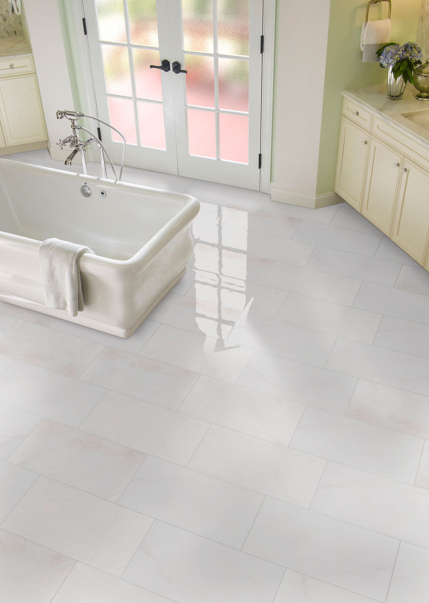 Bianco Dolomite Marble Tile and Mosaics - Mosaicenter