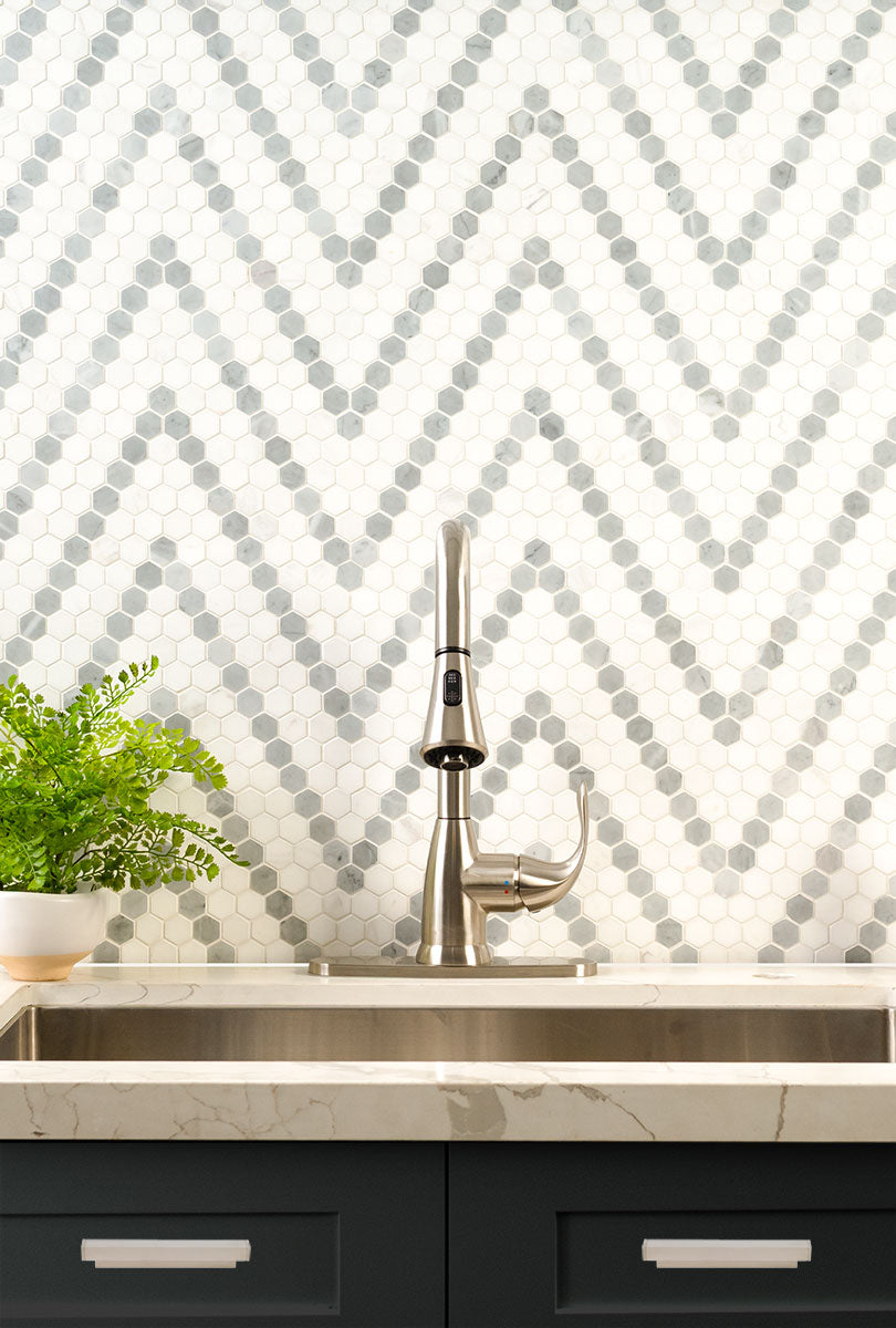 Bianco Dolomite Sazi Polished - Stunning Marble Look