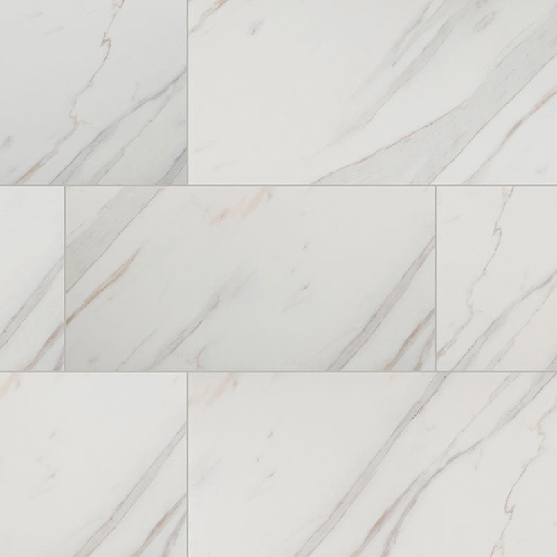 PIETRA CALACATTA Matte Tiles - 12x24