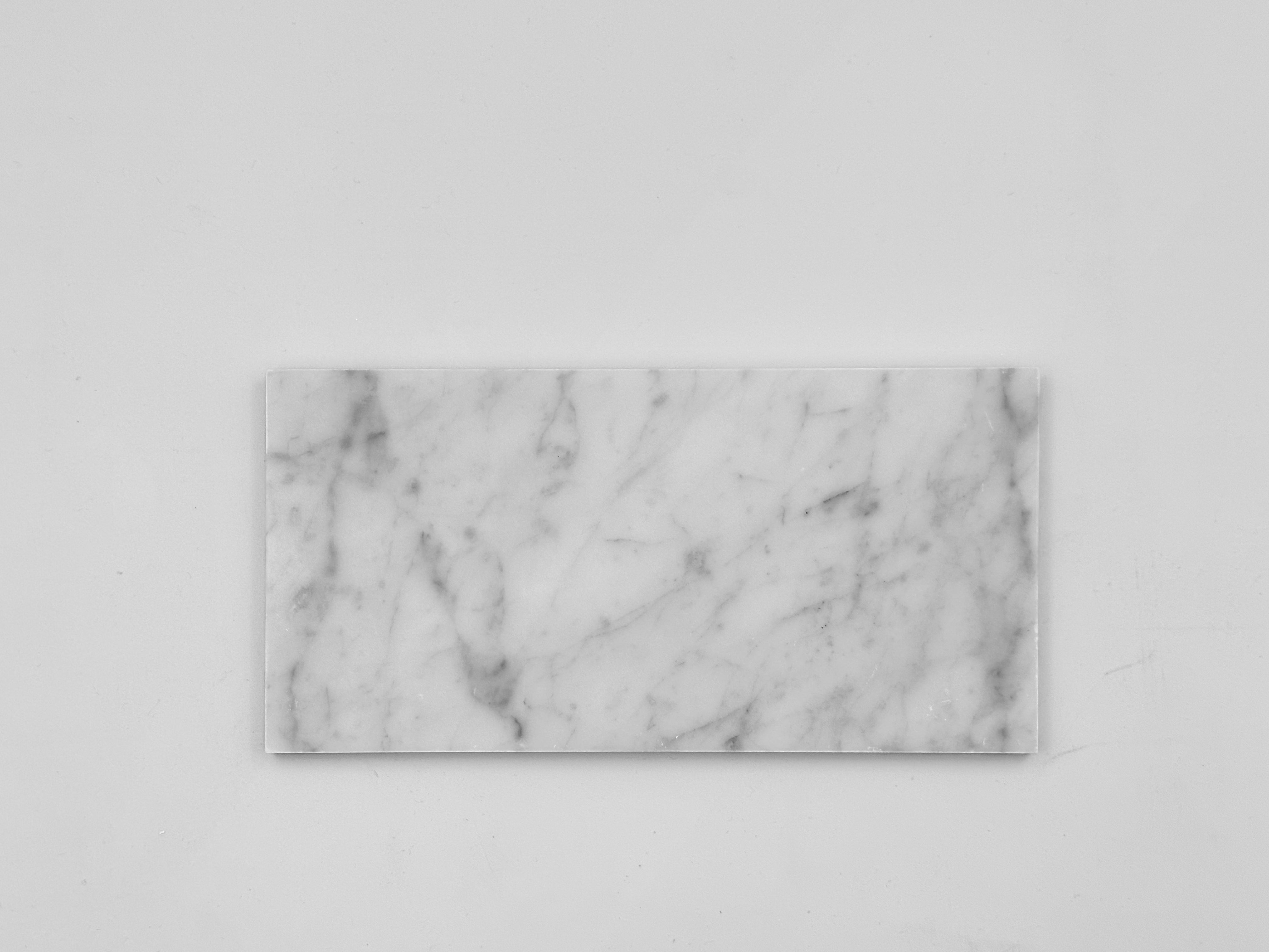 Carrara White Marble 4"x8" Tile